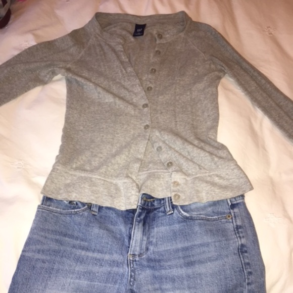 Gap Grey Cardigan XS - Picture 2 of 7